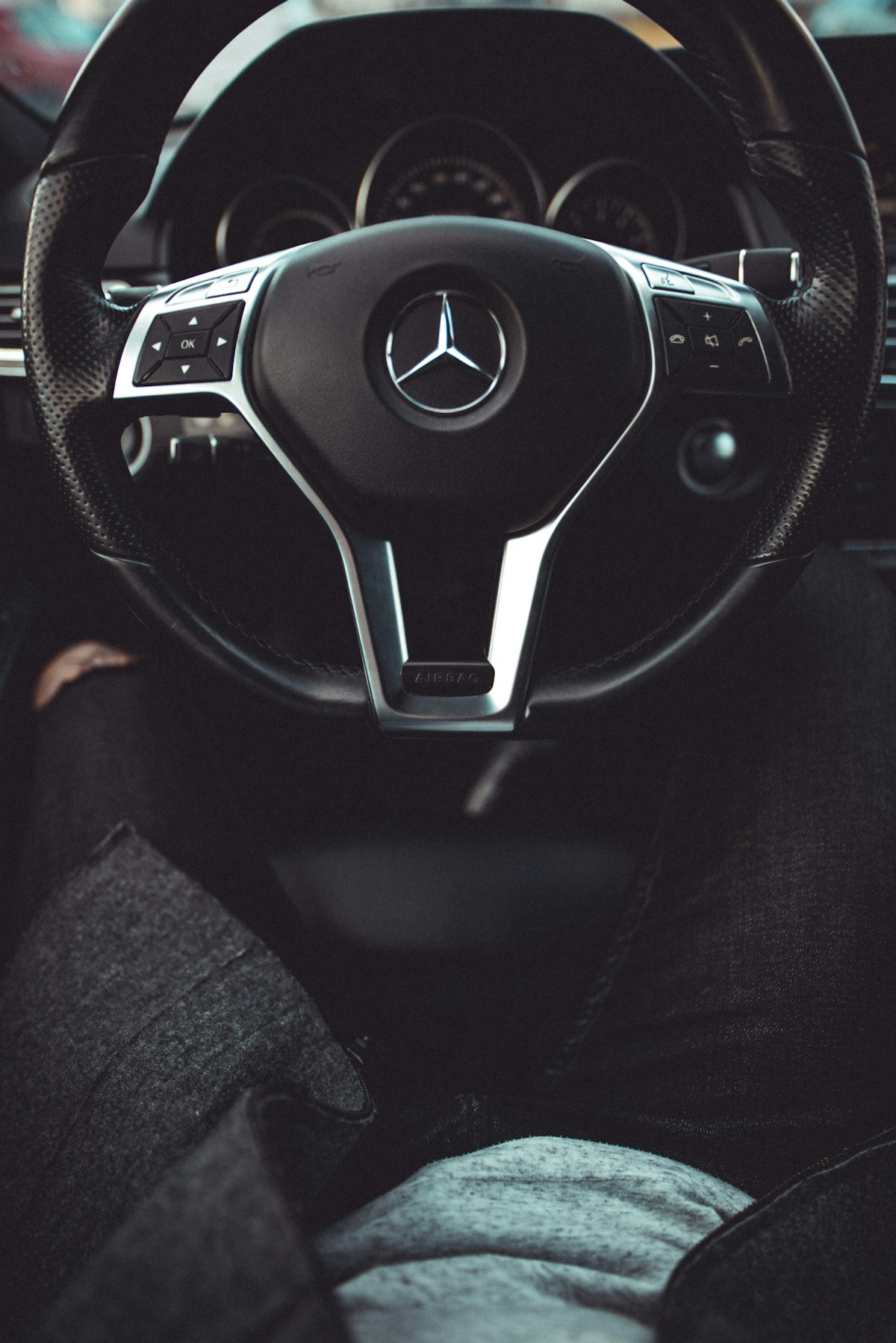 Cockpit eines Premium-Fahrzeugs